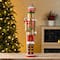 Glitzhome® 24"H Wooden Christmas Gingerbread Man Nutcracker